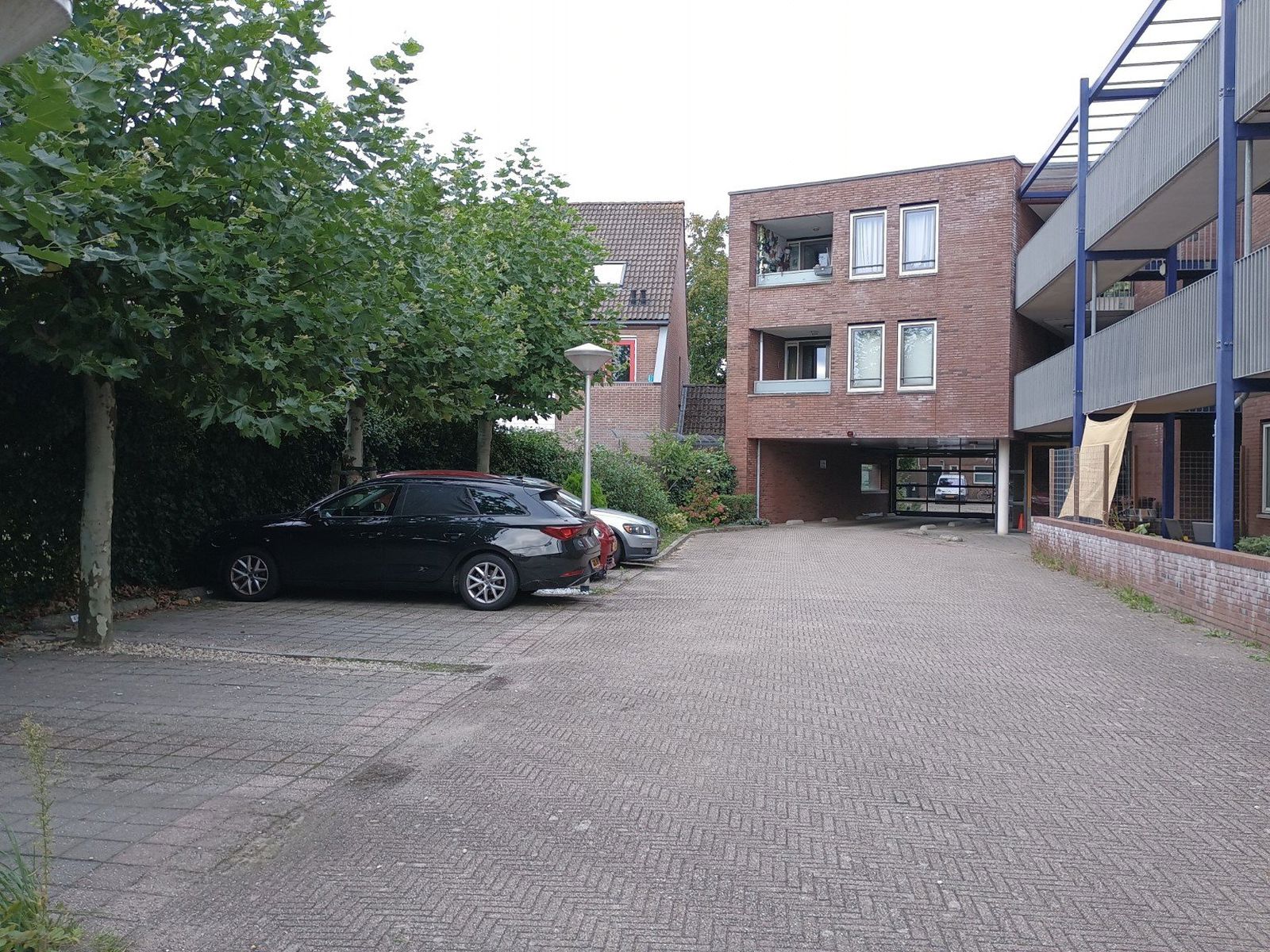 Parkeerplaats op afgesloten terrein